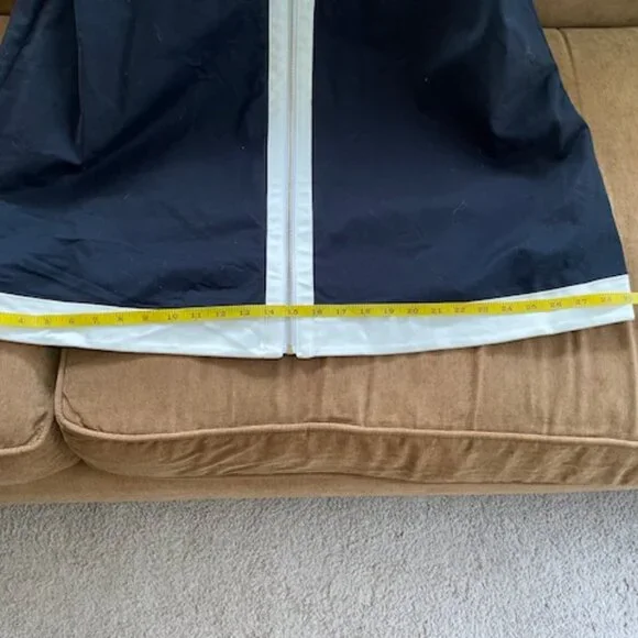 Limited Navy/White Sleeveless Front Zipper Dress Women’s 18W NWOT - Picture 12 of 13